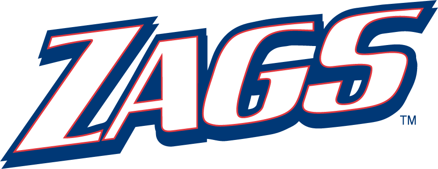 Gonzaga Bulldogs 2004-2011 Wordmark Logo iron on transfers for T-shirts